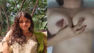 FSI Blog XXX Tamil school girl nude big boobs viral selfie MMS