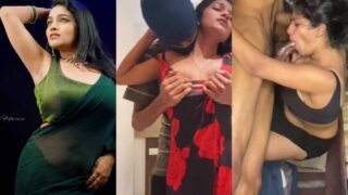 xnxx3 Famous Hot Tamil actress Lavanya’s boobs pressed and giving blowjob